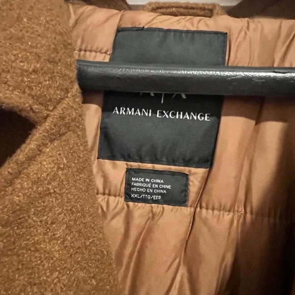 NWT Men's Armani Exchange Brown Jacket - Picture 3 of 4